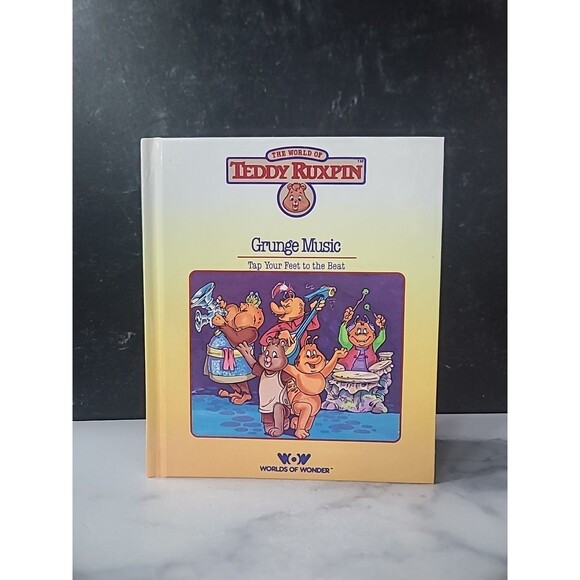 The World Of Teddy Ruxpin Grunge Music Tap Your Feet To The Beat - Picture 1 of 10
